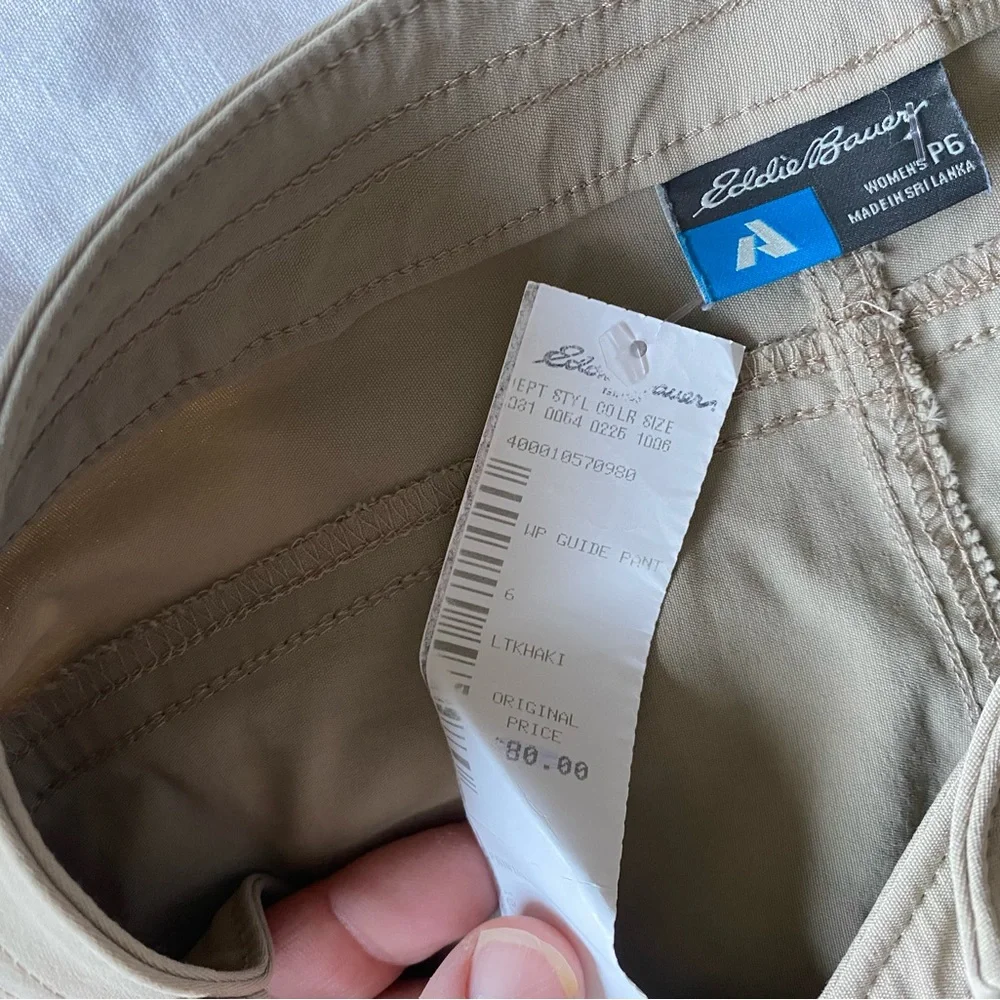 Eddie Bower - womans khaki pants - size 6 - Picture 5 of 7